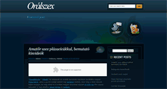 Desktop Screenshot of oralszex.naplo.net