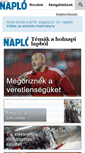 Mobile Screenshot of naplo.hu
