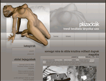 Tablet Screenshot of plazacicak.naplo.net